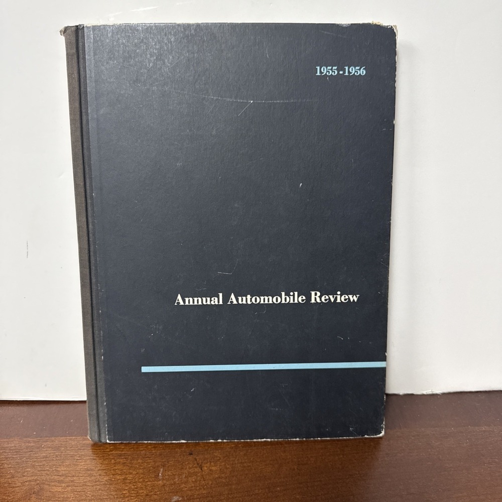 AUTOMOBILE YEAR ANNUAL AUTOMOBILE REVIEW 1955 - 1956